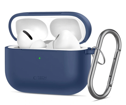 Pozostałe TECH-PROTECT Silicone Hook Do Apple Airpods Pro 3 Navy Blue 5906302333110